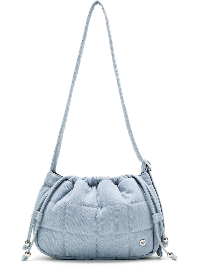 Quilted Hobo Bags For Women Nylon Shoulder Bag, Women's Handbags With Shoulder W